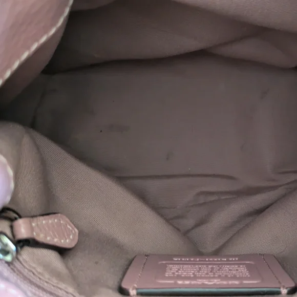 Coach Elle Bucket Bag in Mauve - Picture 7 of 9